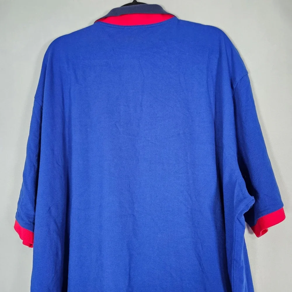 NWT Polo Ralph Lauren Polo Shirt Mens 4XLT Blue Short Sleeve Pony Classic Preppy